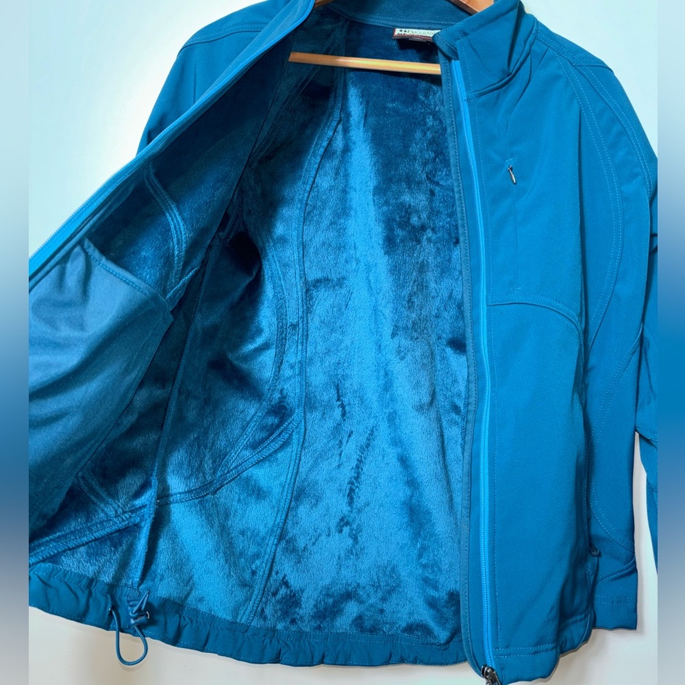 Double Diamond Softshell Hooded Jacket Fleece Lin… - image 3